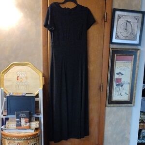 Chic Black Maxi Dress